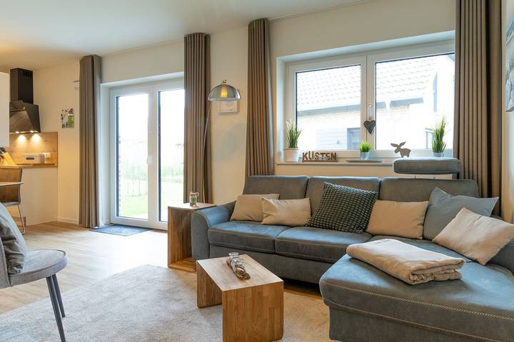 Ferienwohnung für 5 Personen, mit Terrasse und Garten sowie Sauna in Kellenhusen