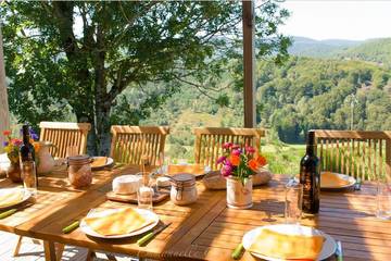 Gîte pour 13 personnes, animaux acceptés à Saint-Maurice-de-Ventalon