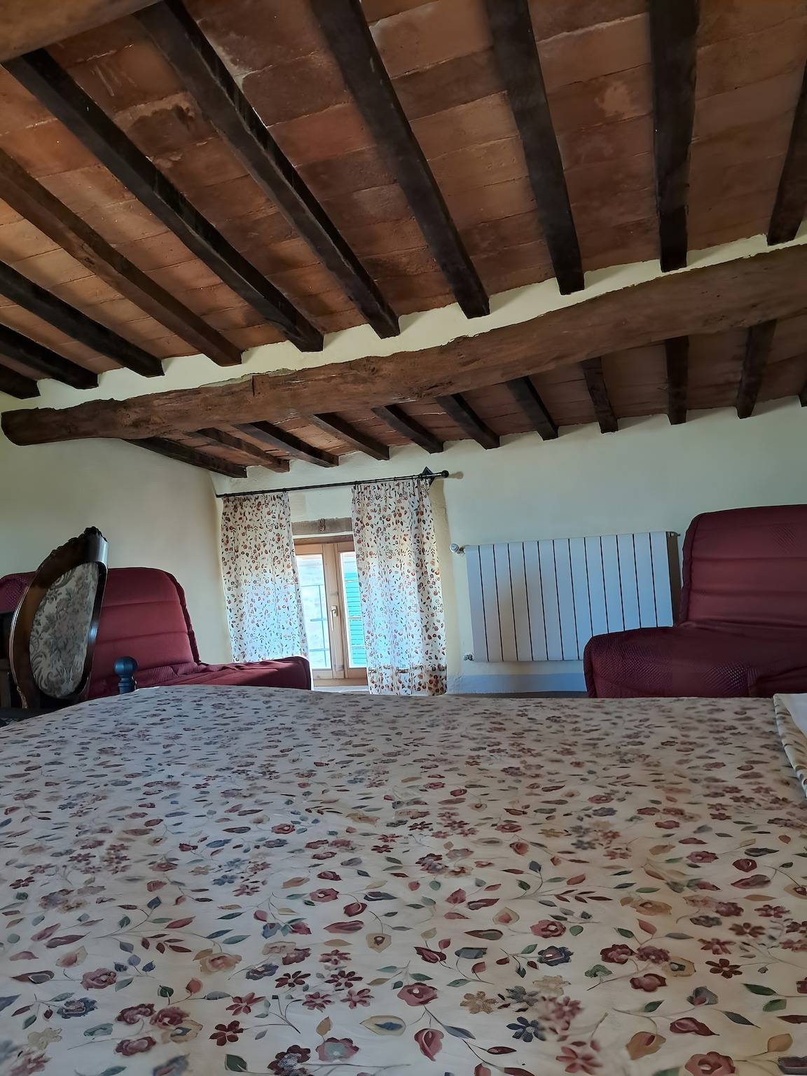 Locanda di Montisi: Habitación Torre entre las colinas de Montalcino in San Giovanni d'Asso, Montalcino
