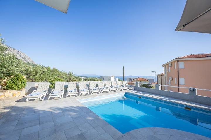 Villa mit pool für 11 Personen, mit Pool und Garten in Makarska - 2