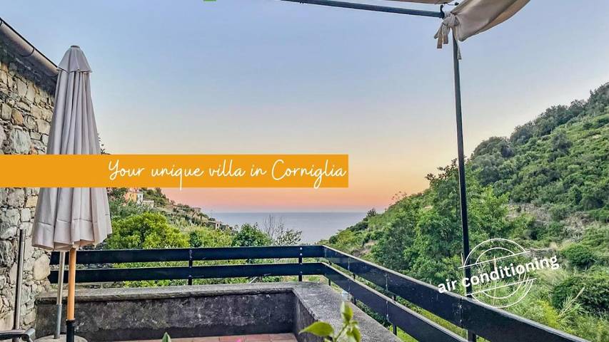 Villa für 6 Personen, mit Whirlpool und Garten, mit Haustier in Cinque Terre