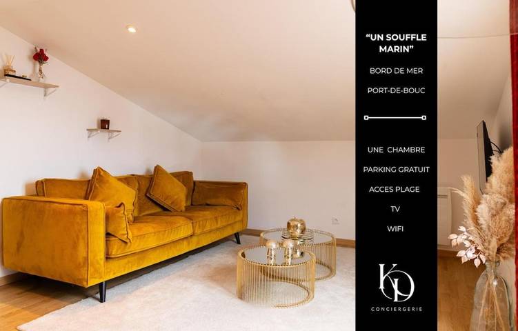 Gîte pour 2 personnes, avec vue dans Plage Bottai Port De Bouc