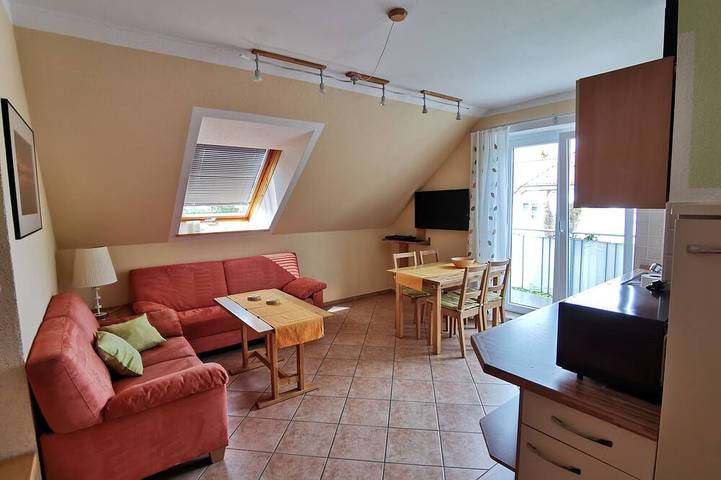 Ferienwohnung für 5 Personen, mit Balkon in Ückeritz