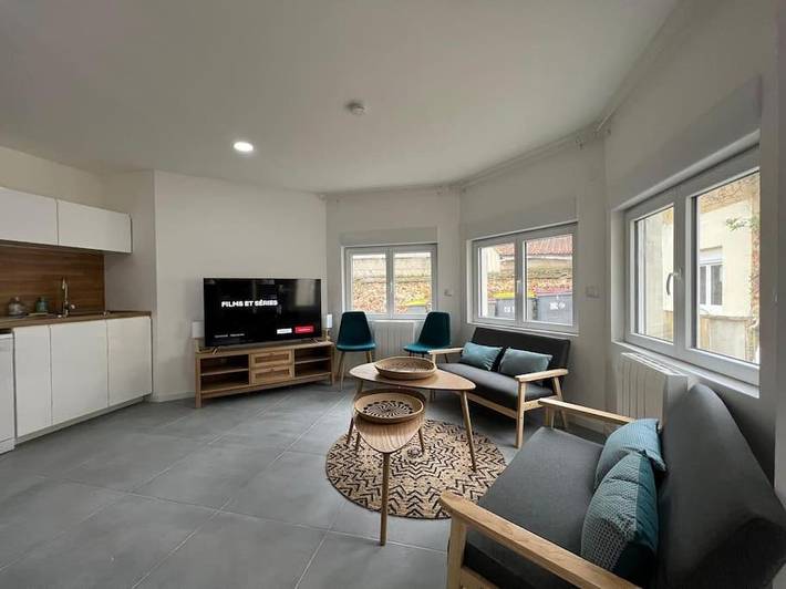 Appartement de vacances pour 23 personnes, avec terrasse