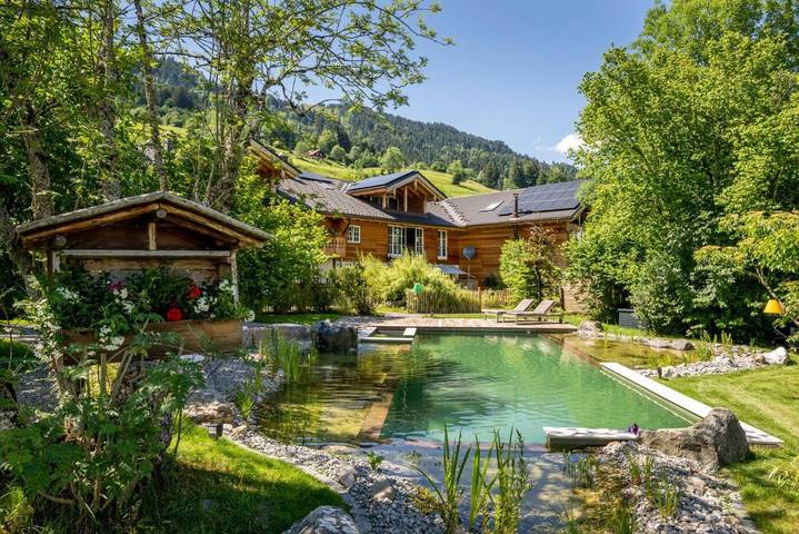 Chalet für 2 Personen, mit Sauna und Ausblick sowie Garten und Pool, mit Haustier in Ofterschwang - 3