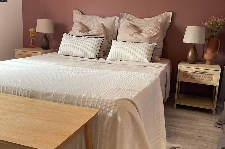 Chambre d’hôte pour 7 personnes, avec Jacuzzi
