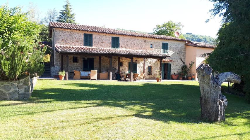 Casale Pievevecchia – Rustic Elegance Near Santa Fiora and Hot Springs in Santa Fiora, Grosseto Province