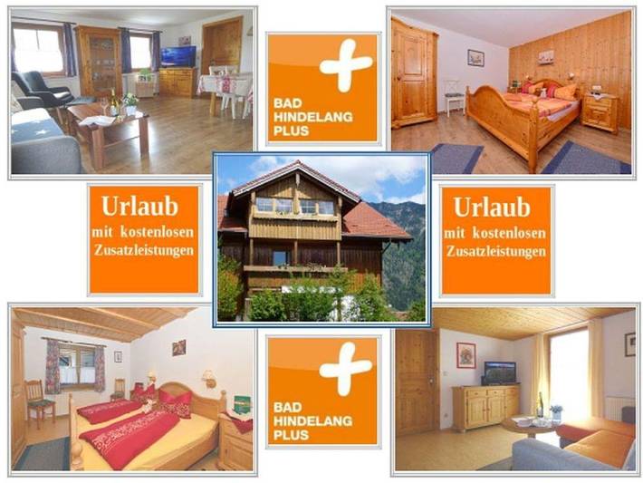 Ferienwohnung für 5 Personen, mit Garten in Bad Hindelang