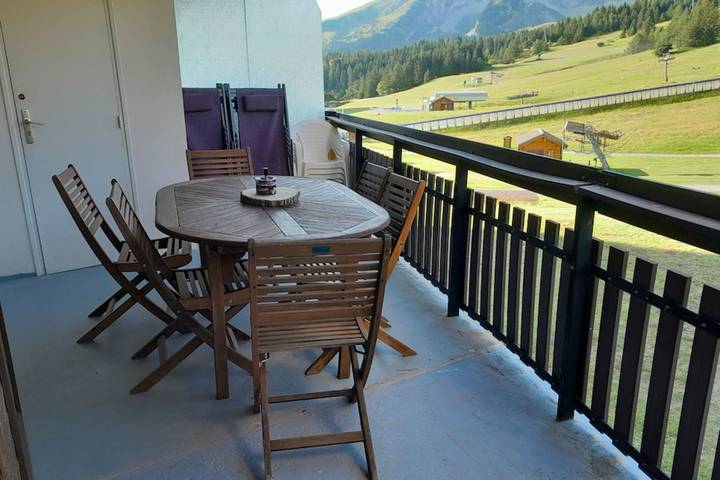Appartement de vacances pour 10 personnes, avec balcon