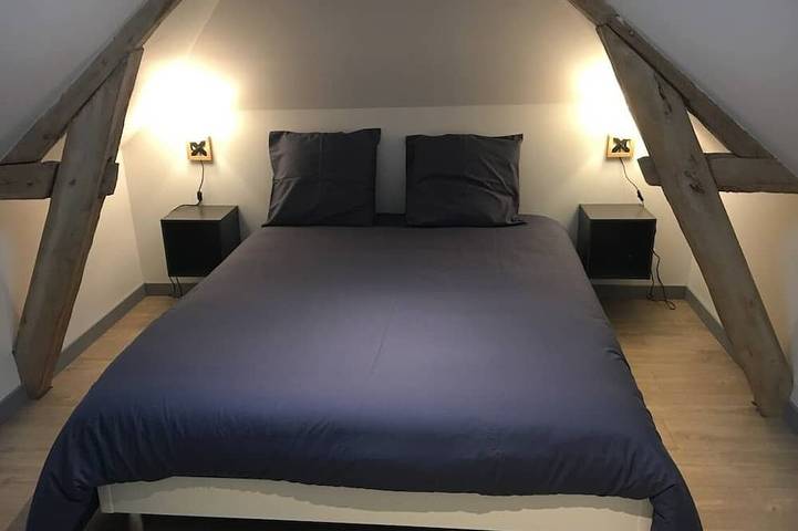 Gîte pour 6 personnes, avec terrasse et jardin, animaux acceptés à Allonnes - 2