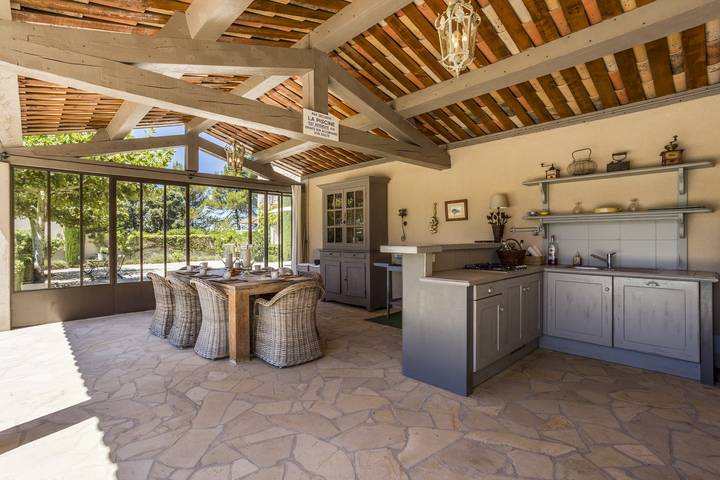 Location de vacances pour 10 personnes, avec jardin et piscine, adapté aux familles à Ménerbes - 2