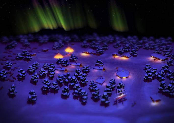 Gîte pour 2 personnes, avec vue ainsi que jardin et sauna, animaux acceptés à Kiruna - 2