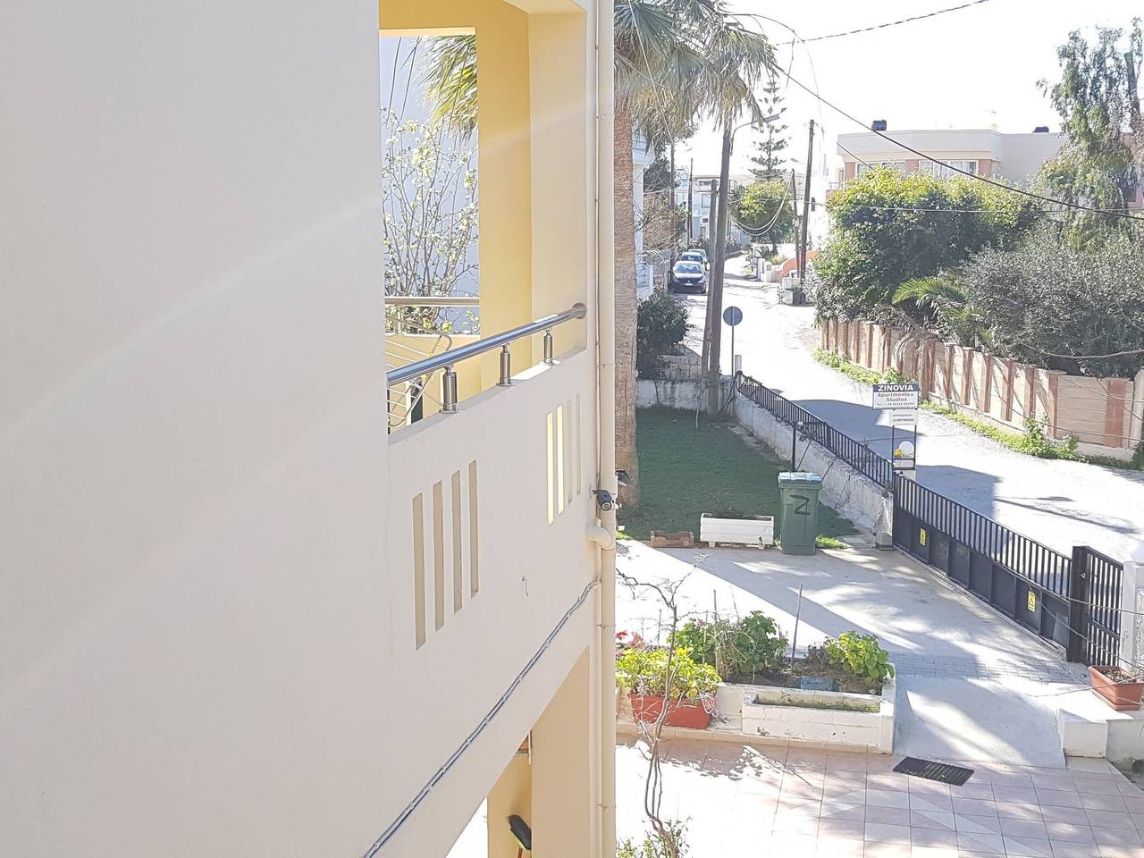 Ganze Wohnung, Zinovia Studio mit Balkon in Agioi Apostoli, Chania und Umgebung