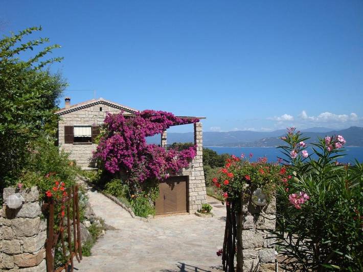 Maison de vacances pour 4 personnes, avec jardin et vue