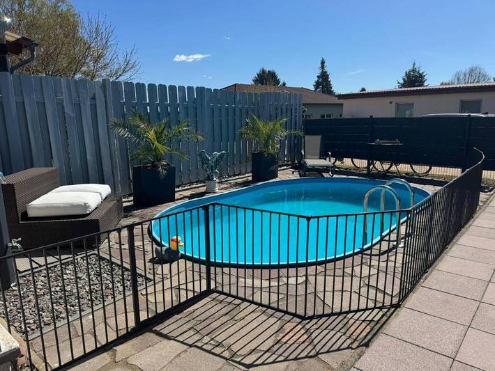 Ferienhaus für 3 Personen, mit Pool und Garten in Neustadt-Glewe - 2