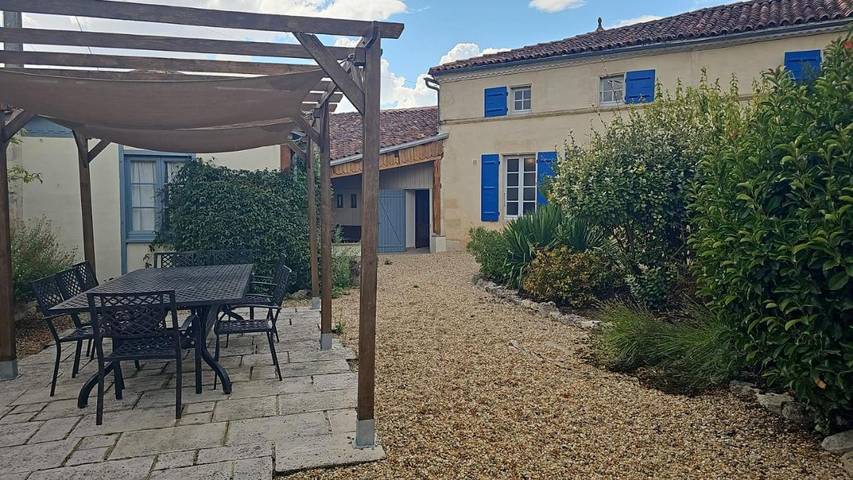 Location de vacances pour 8 personnes, avec Jardin et Vue à Néré