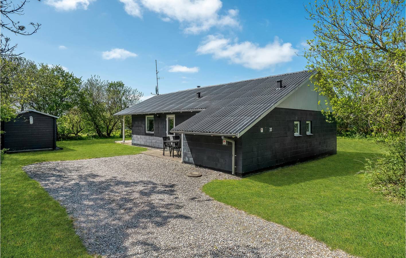 Ferienhaus für 6 Personen mit Terrasse in Kærgården, Limfjord in Nordjütland