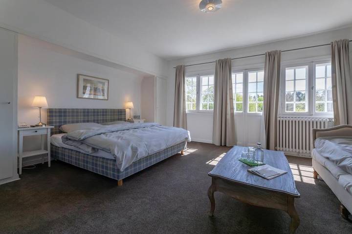 Hotel für 3 Personen, mit Balkon und Terrasse sowie Garten und Sauna