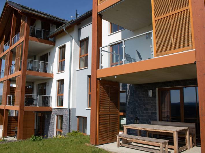 Ferienwohnung für 8 Personen, mit Terrasse und Garten sowie Sauna in Neuastenberg