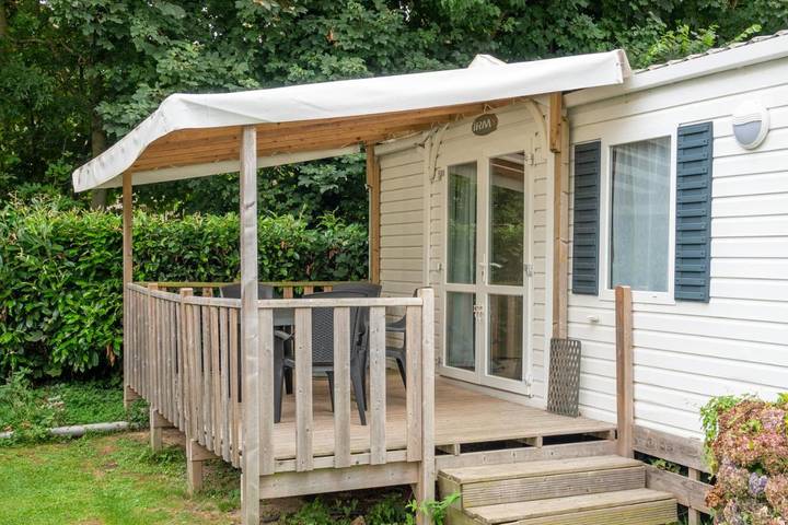 Location de vacances pour 4 personnes, avec piscine ainsi que terrasse et jardin, animaux acceptés à Le Tilleul - 2