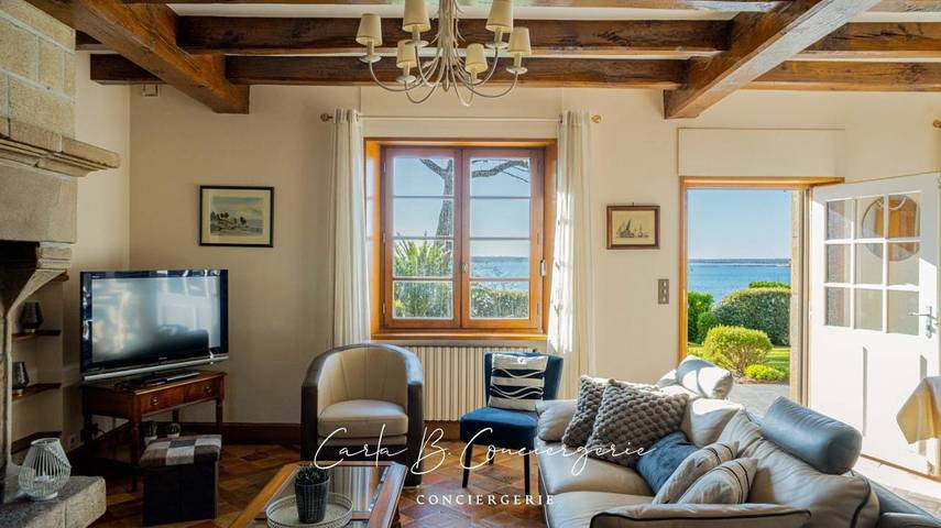 Location de vacances pour 8 personnes, avec jardin et vue dans Le Cabellou - 2