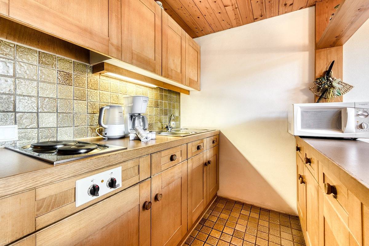 Geheel appartement, Retrowohnung mit Bergpanorama in Schruns, Schruns-Tschagguns