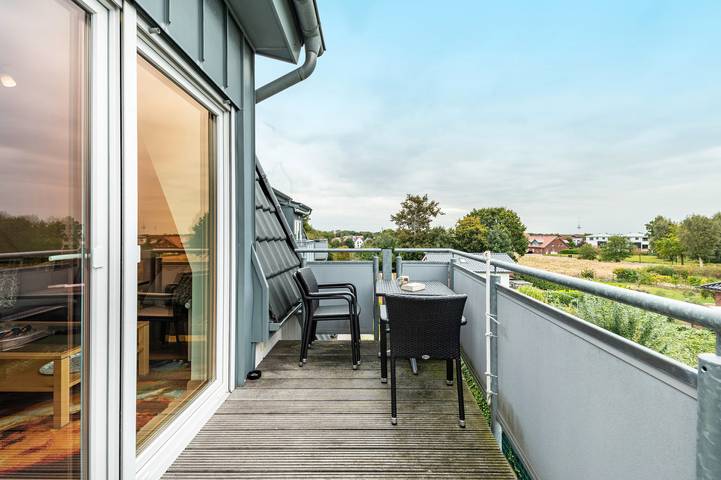 Ferienwohnung für 4 Personen, mit Balkon - 1