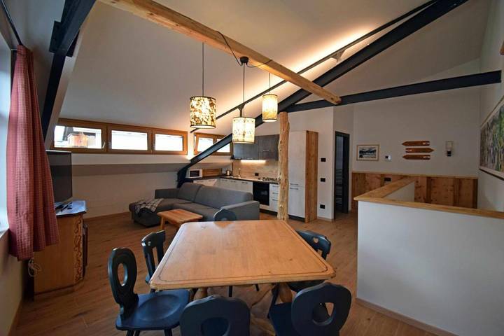 Gîte pour 8 personnes, avec balcon dans Padola - 4