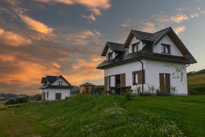 Dom dla 6 osób, z ogród i widok oraz taras w Grywałd