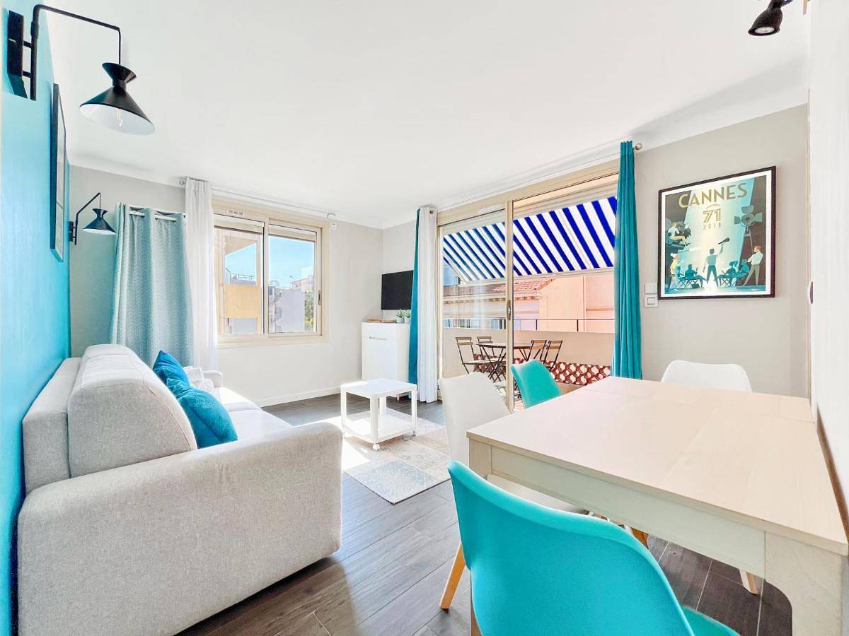 Appartement entier, Le Palmazur - Cannes Center Near Sea in Cannes, Côte méditerranéenne (France)
