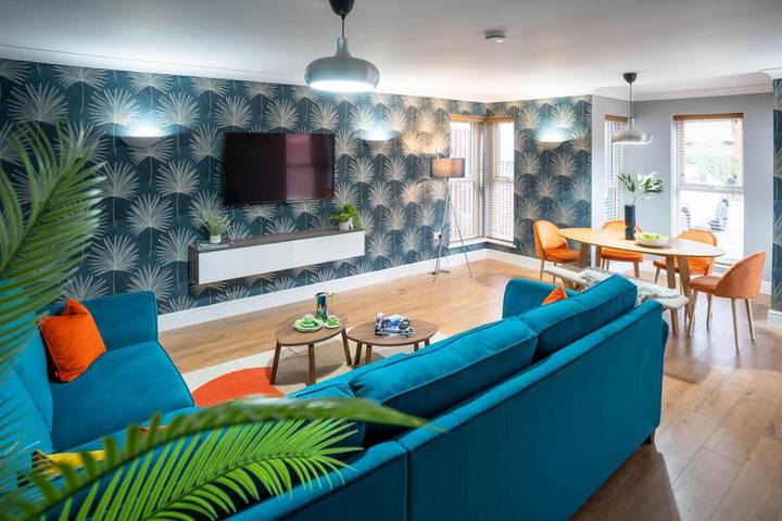 Apartamento de vacaciones para 10 personas, con vistas y jardín - 1