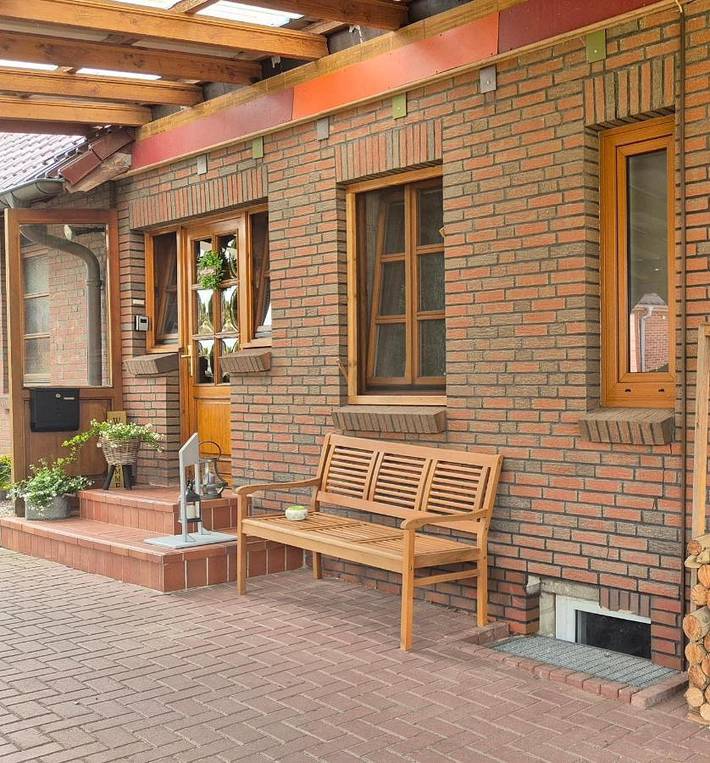 Ferienwohnung für 3 Personen, mit Garten und Ausblick in Averlak