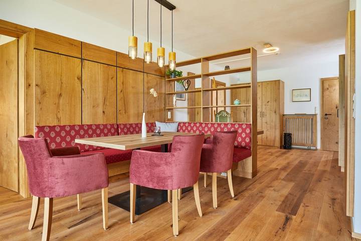 Ferienwohnung für 6 Personen, mit Sauna und Garten sowie Ausblick in Oberösterreich