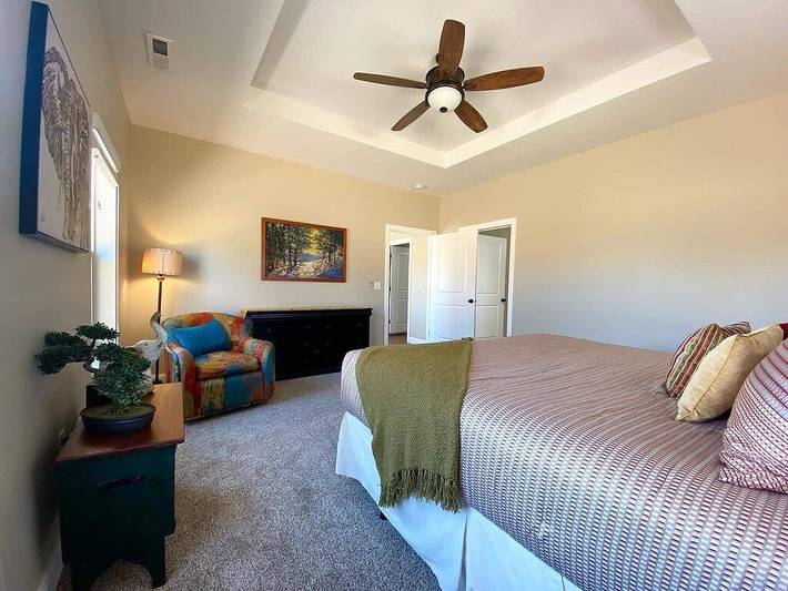 Ferienhaus für 6 Personen, mit Garten und Balkon sowie Whirlpool, mit Haustier - 1