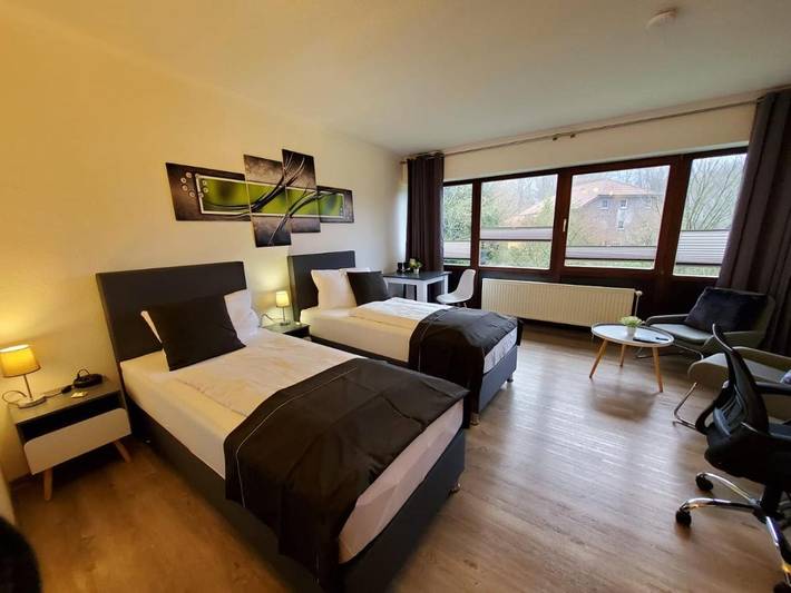 Hotel für 2 Personen, mit Terrasse und Garten sowie Ausblick