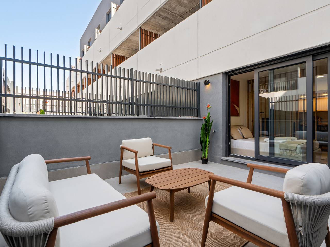 Ganze Wohnung, Klimatisiertes Apartment für 4 Pers. mit Parkplatz in San Sebastián de los Reyes, Madrid Province