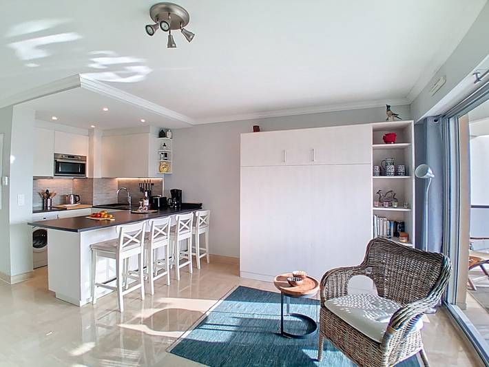 Gîte pour 2 personnes, avec terrasse dans Port du Cros de cagnes - 3