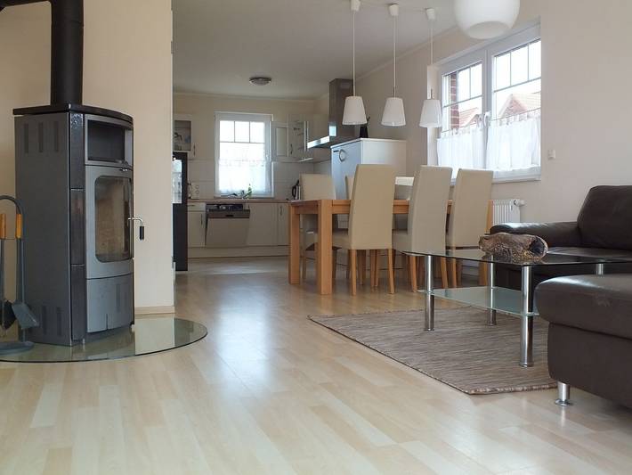 Ferienhaus mit Meerblick für 6 Personen, mit Terrasse und Garten in Strand Timmendorf-Poel, Nordwestmecklenburg (Wismar und Umgebung)