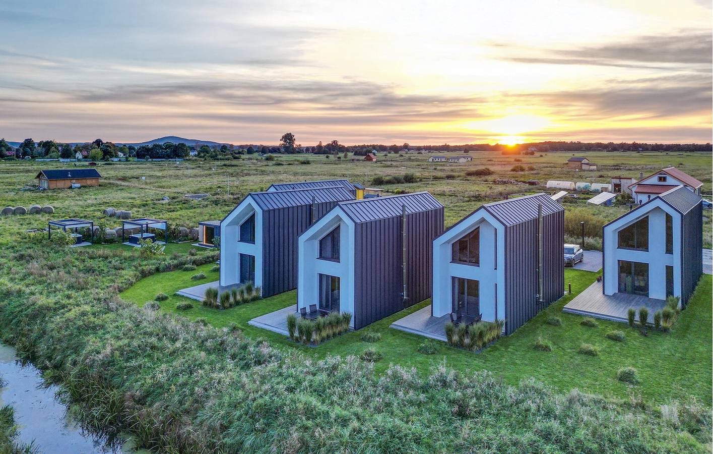 Ferienhaus für 6 Personen mit Terrasse in Slowinzischer Nationalpark