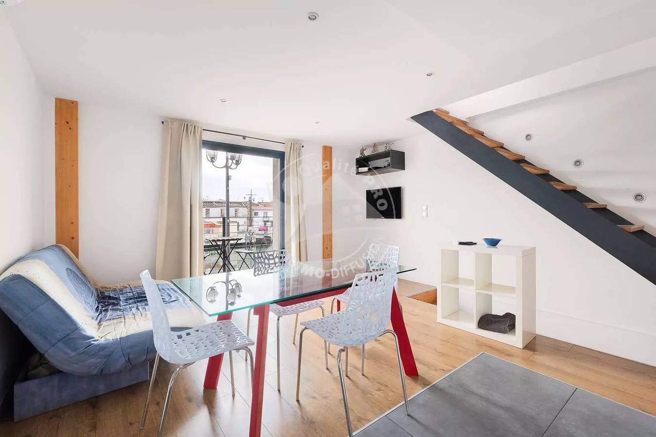 Apartamento entero, Dúplex As13871-P2 Centro de la ciudad con magnífica vista in Le Grau-du-Roi, Côte d'Améthyste