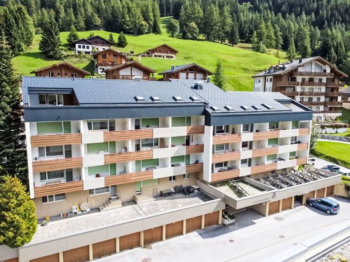 Ferienwohnung für 4 Personen, mit Balkon in Leukerbad