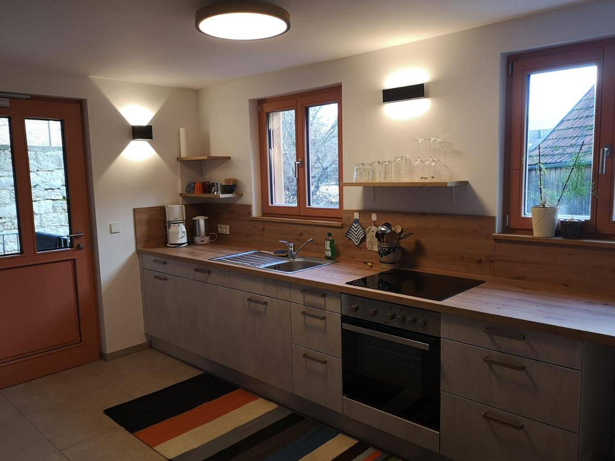 Ganze Wohnung, Ferienwohnung im Auszeithaus Hohenlohe in Forchtenberg, Hohenlohe