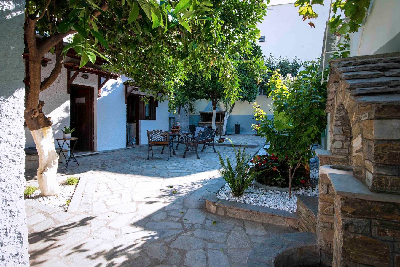 Ganzes Studio, Ferienhaus 'Sweet Home' mit privater Terrasse, Wlan und Klimaanlage in Volos, Magnisia