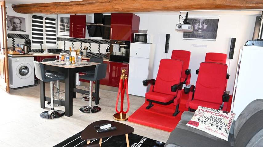Gîte pour 4 personnes, avec Terrasse à Villeneuve-sous-Dammartin
