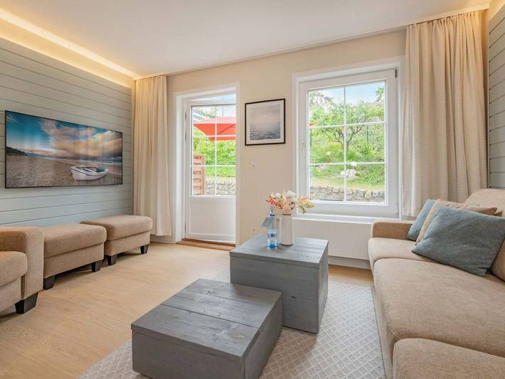 Ganze Ferienwohnung, Alberts Koje - Alberts Koje - besonders idyllisch gelegenes Schwedenreihenhaus im Seebad Bansin in Bansin, Heringsdorf