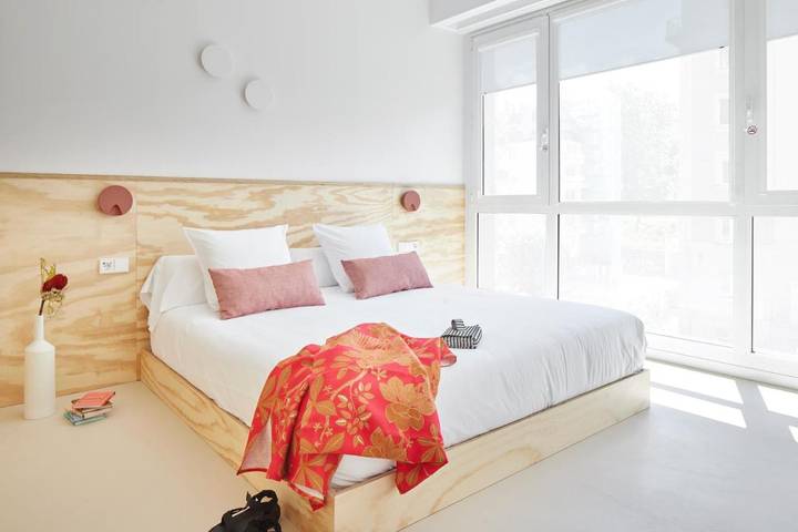 Pension voor 4 personen, met uitzicht in San Sebastian