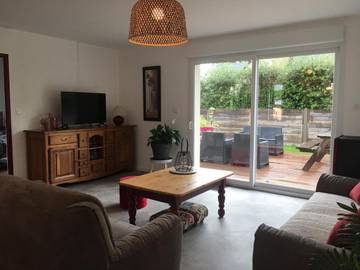 Location de vacances pour 4 personnes, avec jardin à Marcey-les-Grèves