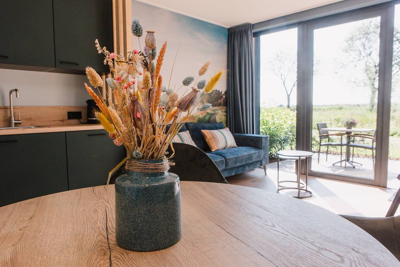 Ganze Wohnung, Charmantes 2P-Apartment auf einem Minicampingplatz im Nationalpark Weerribben-Wieden in Ossenzijl, Nationalpark Weerribben-Wieden