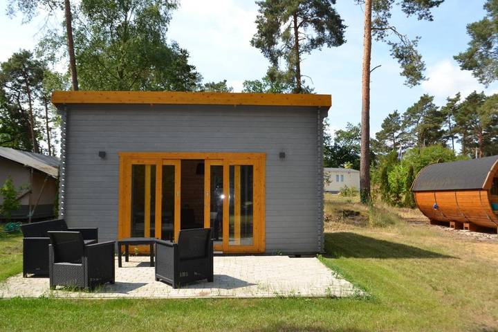 Camping voor 4 personen, met Terras en Tuin in Lüneburger Heide
