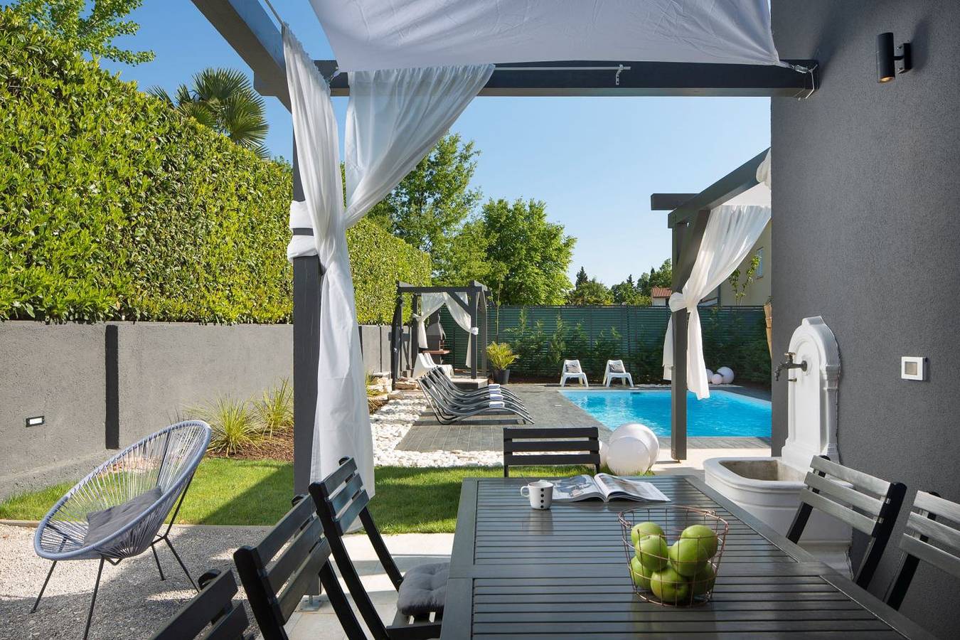 Villa Ordinata mit Pool in Kukci, Porec und Umgebung